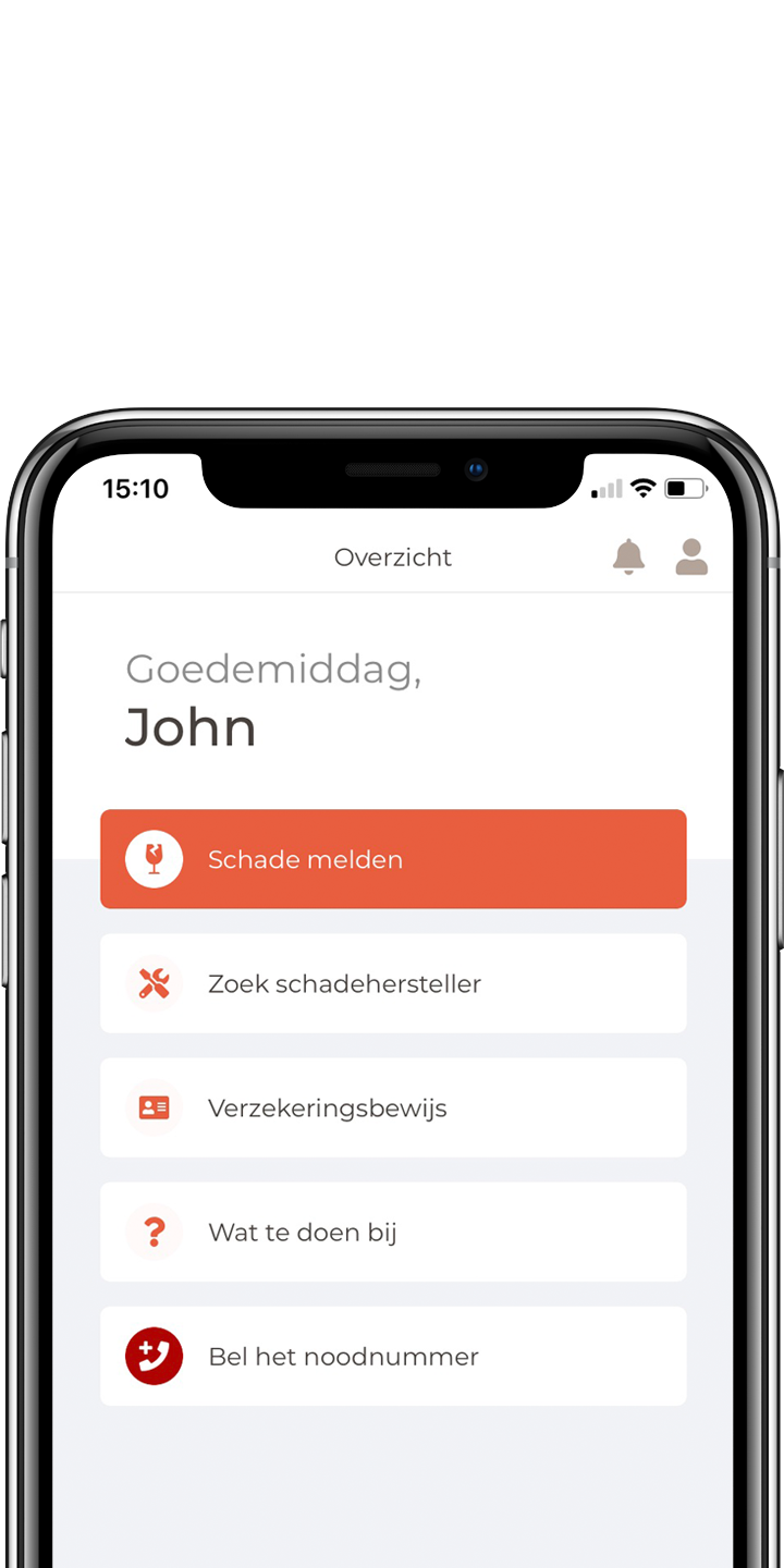 homepage verzekeringapp